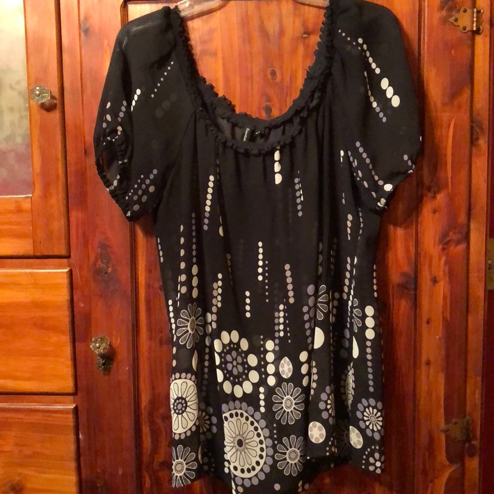Cute sheer blouse